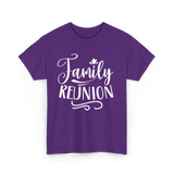 Family Reunion Family Gathering T-Shirt - Purple