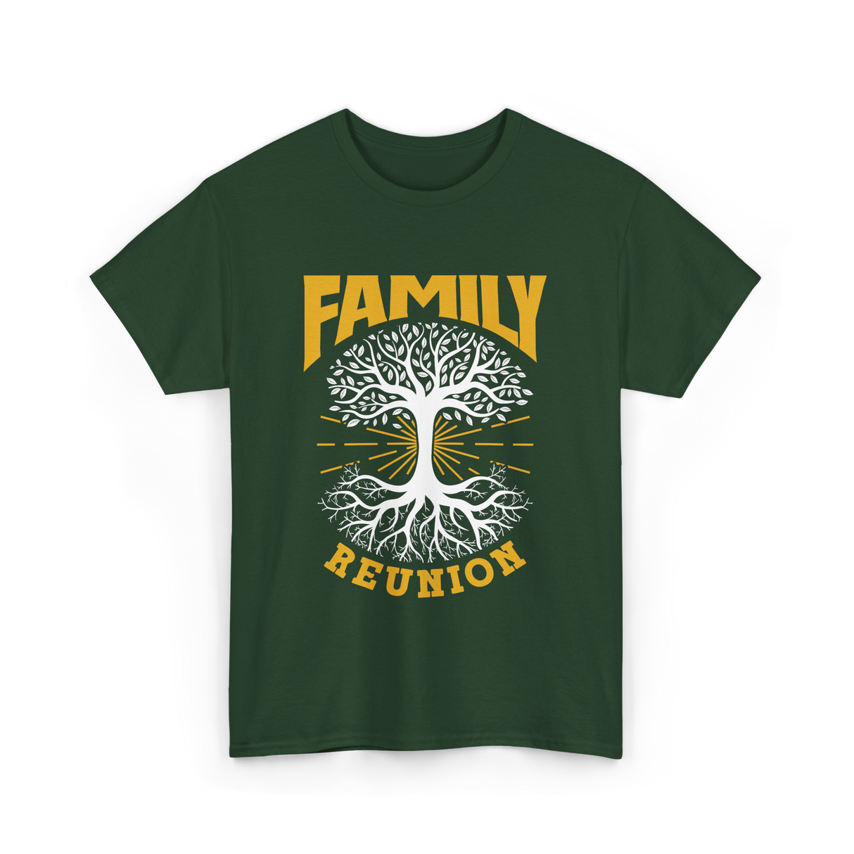 Family Reunion Family Gathering T-Shirt - Forest Green