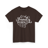 Family Reunion Family Gathering T-Shirt - Dark Chocolate