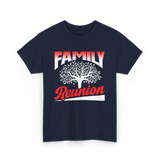 Family Reunion Family Gathering T-Shirt - Navy