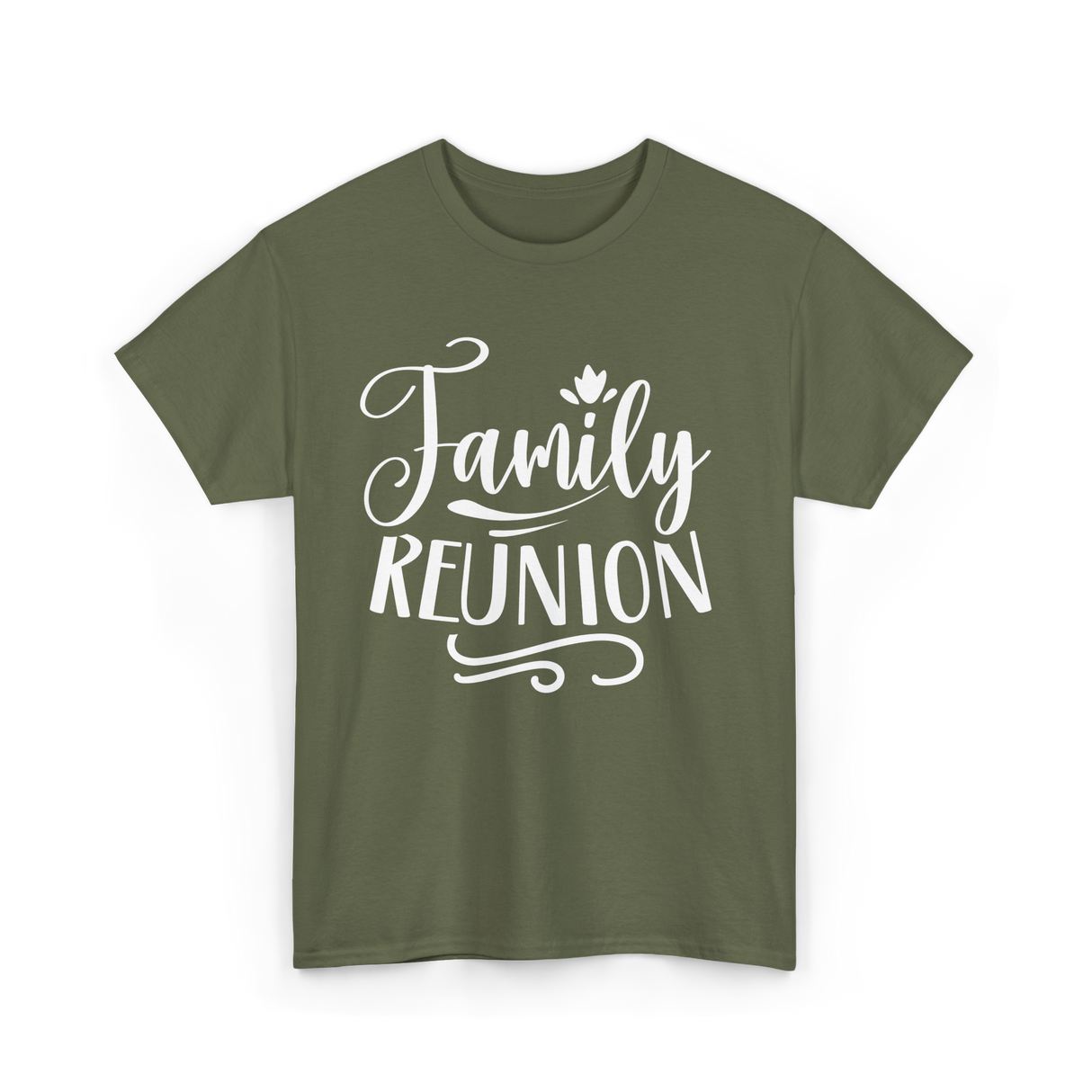 Family Reunion Family Gathering T-Shirt - Military Green