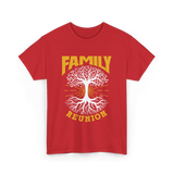 Family Reunion Family Gathering T-Shirt - Red