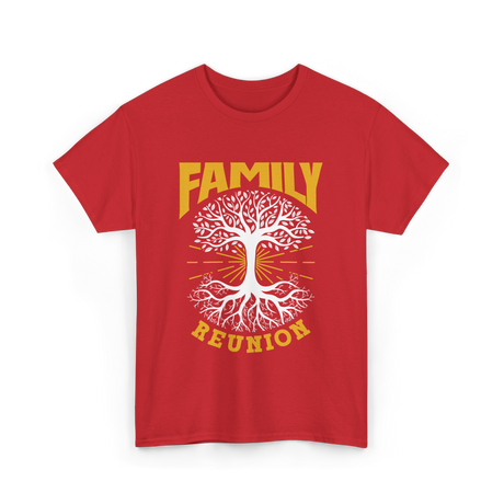 Family Reunion Family Gathering T-Shirt - Red