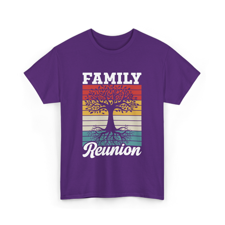 Family Reunion Family Gathering T-Shirt - Purple