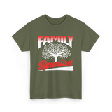 Family Reunion Family Gathering T-Shirt - Military Green