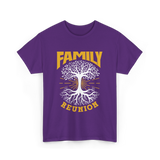 Family Reunion Family Gathering T-Shirt - Purple