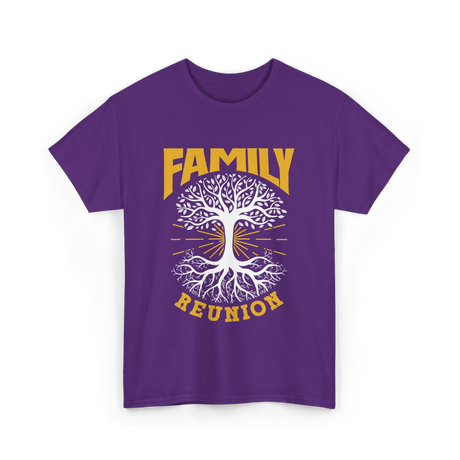 Family Reunion Family Gathering T-Shirt - Purple