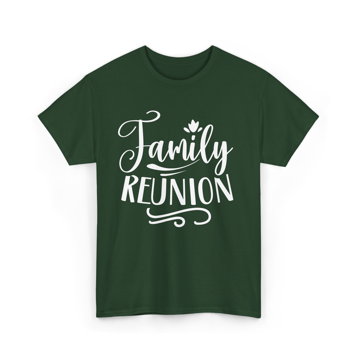 Family Reunion Family Gathering T-Shirt - Forest Green