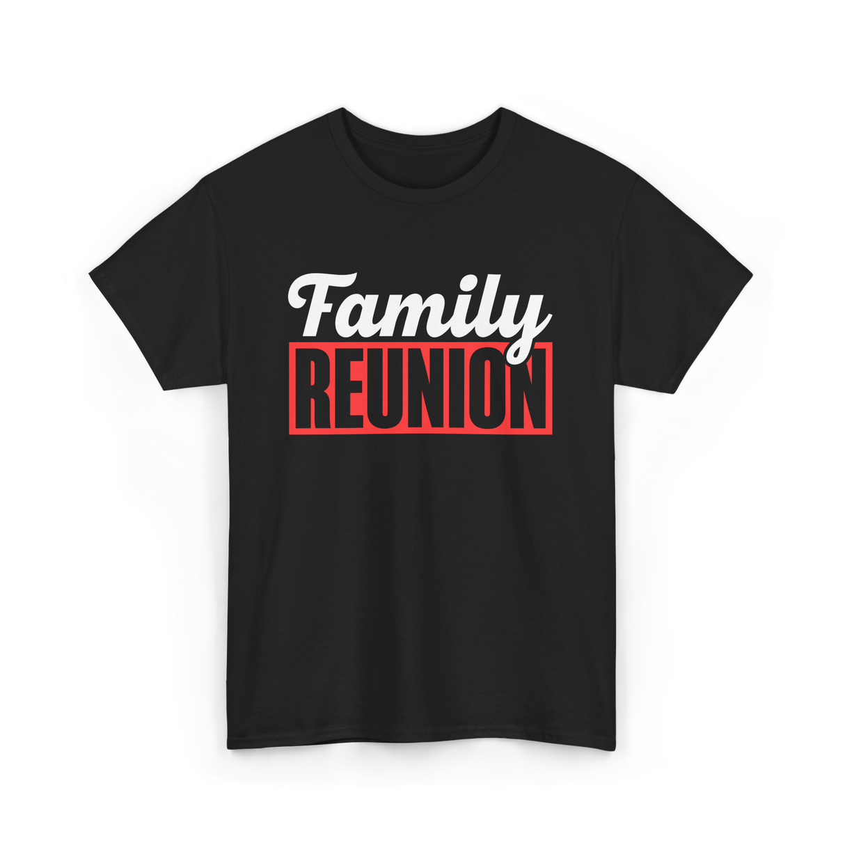 Family Reunion Family Gathering T-Shirt - Black