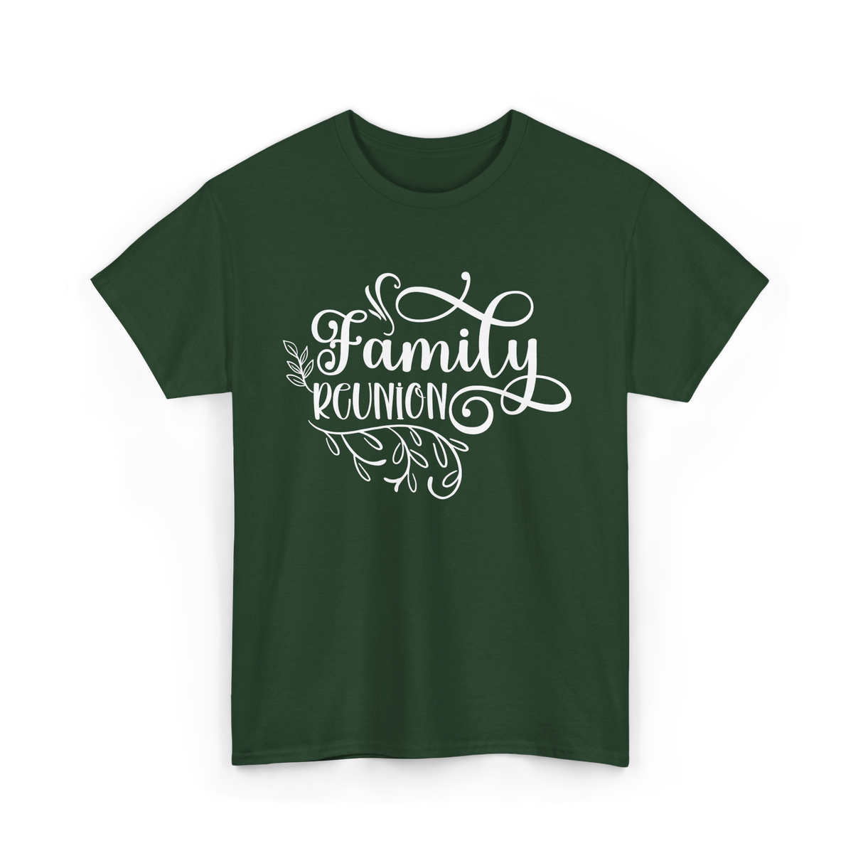 Family Reunion Family Gathering T-Shirt - Forest Green