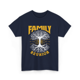 Family Reunion Family Gathering T-Shirt - Navy