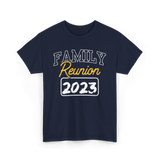 Family Reunion Family Gathering T-Shirt - Navy