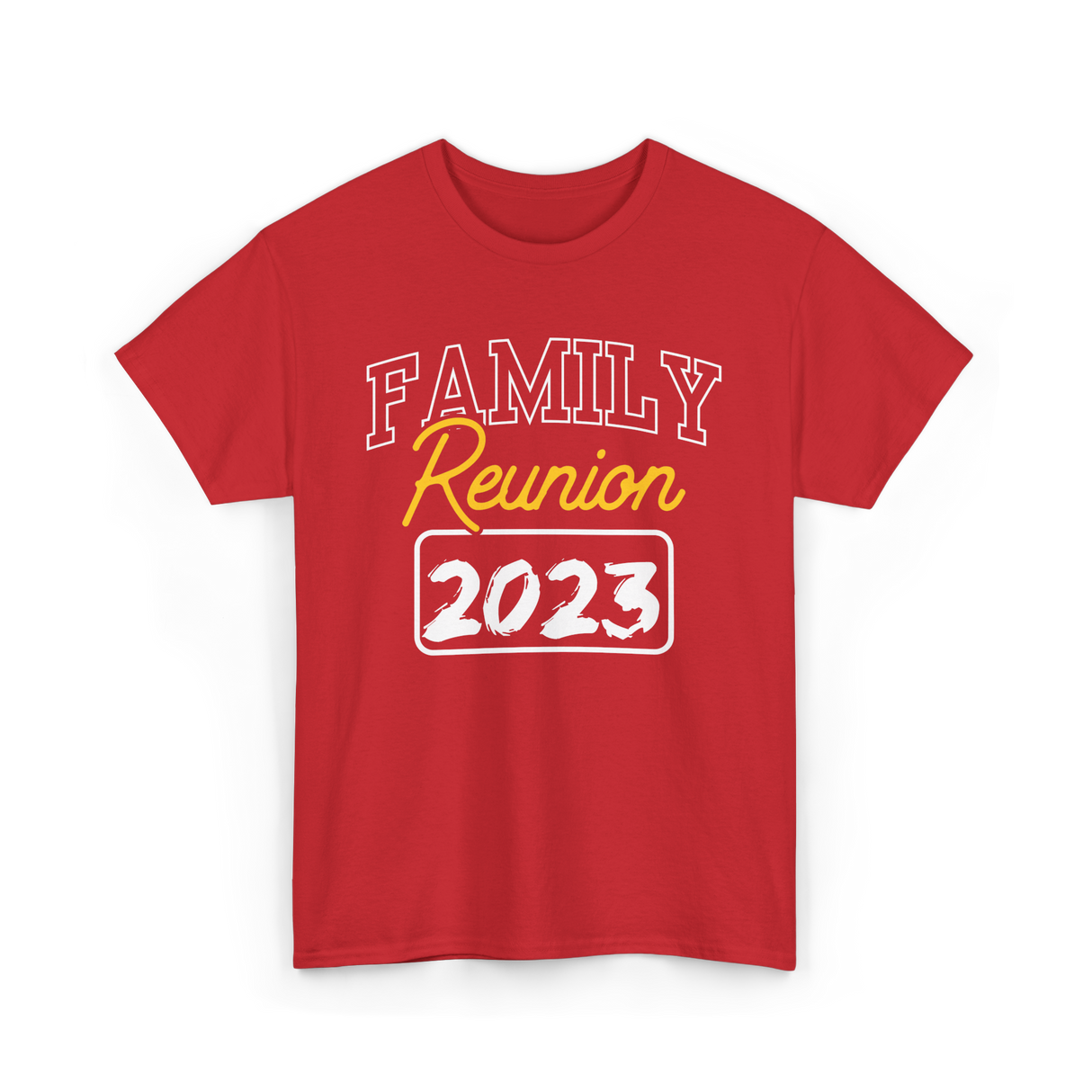 Family Reunion Family Gathering T-Shirt - Red