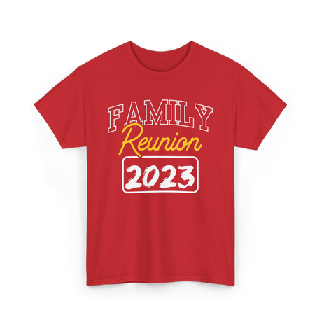 Family Reunion Family Gathering T-Shirt - Red