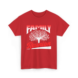 Family Reunion Family Gathering T-Shirt - Red