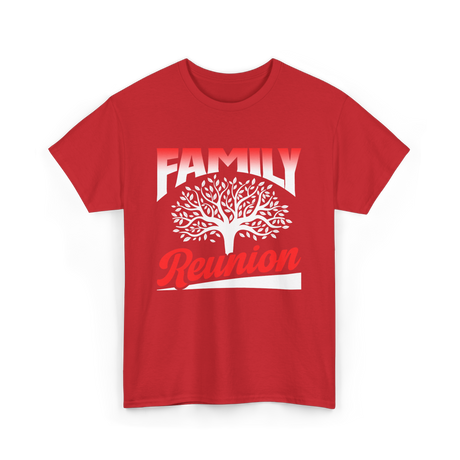 Family Reunion Family Gathering T-Shirt - Red