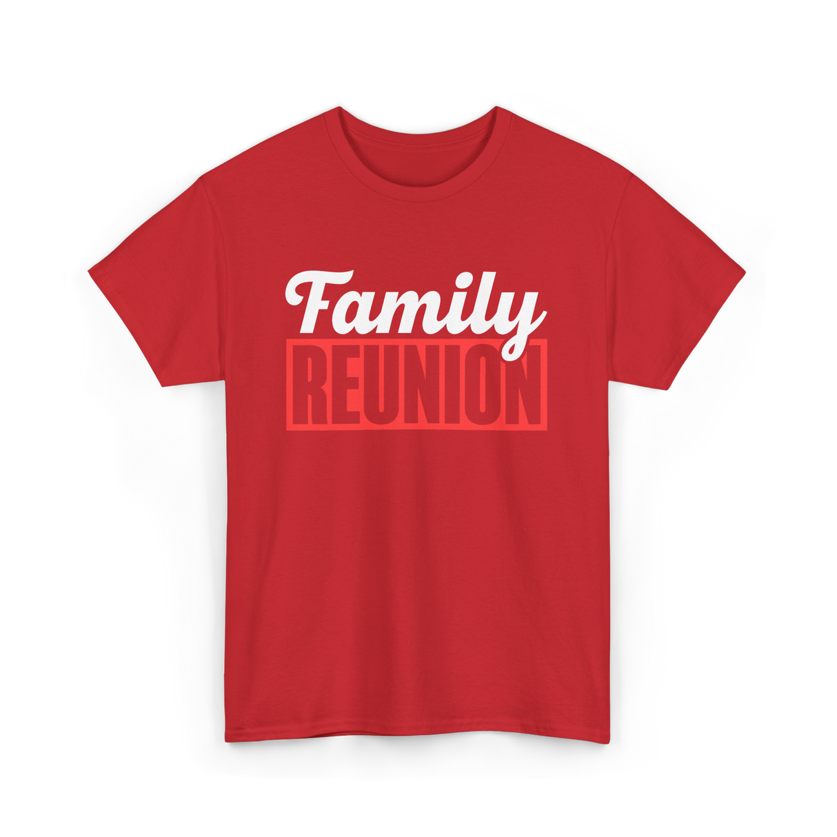 Family Reunion Family Gathering T-Shirt - Red