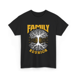 Family Reunion Family Gathering T-Shirt - Black