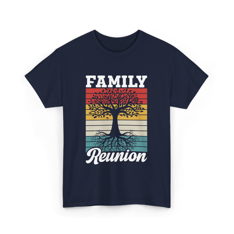 Family Reunion Family Gathering T-Shirt - Navy