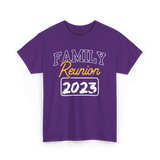 Family Reunion Family Gathering T-Shirt - Purple