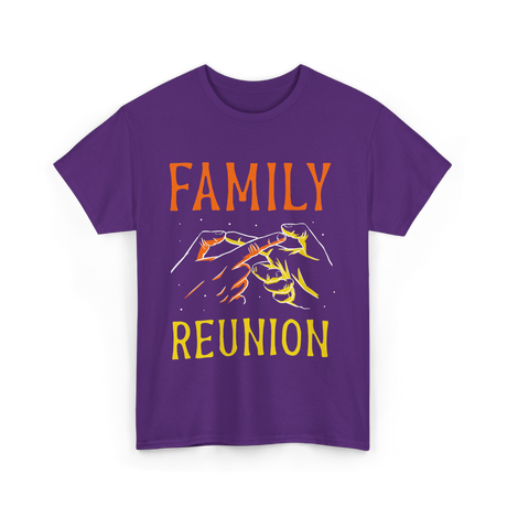 Family Reunion Family Gatherings T-Shirt - Purple