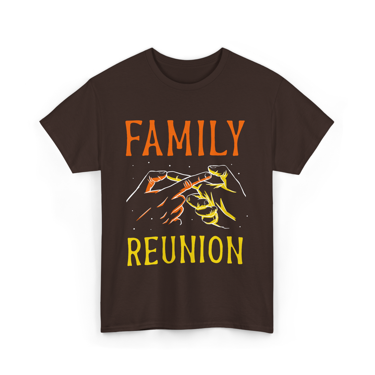 Family Reunion Family Gatherings T-Shirt - Dark Chocolate