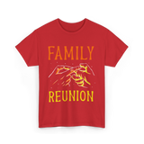 Family Reunion Family Gatherings T-Shirt - Red