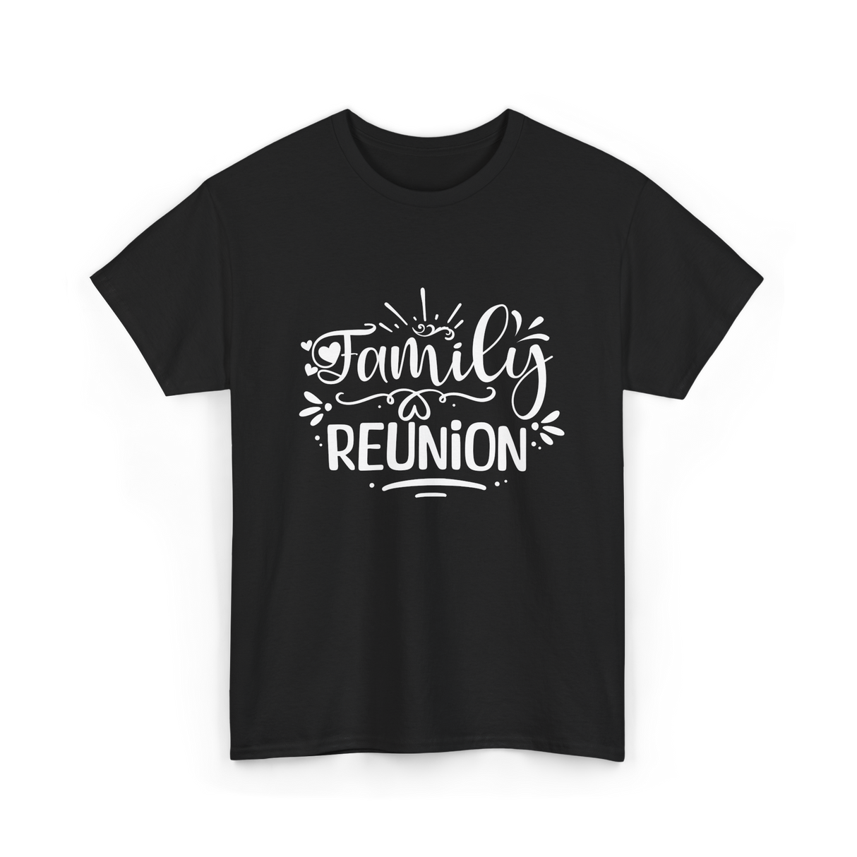 Family Reunion Gathering Families T-Shirt - Black