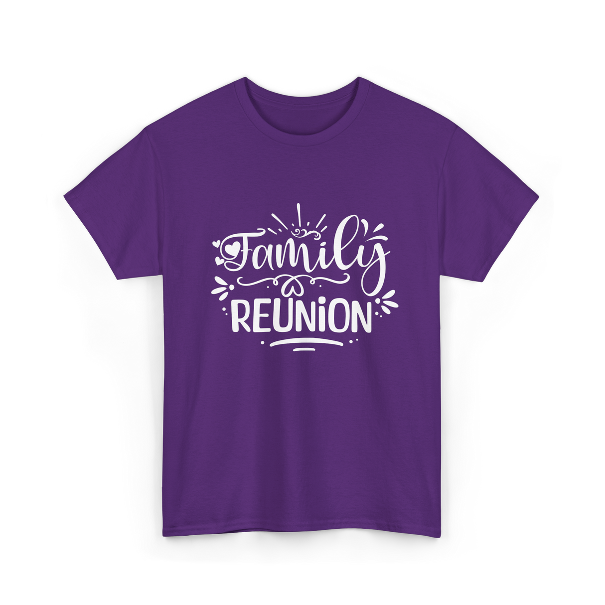 Family Reunion Gathering Families T-Shirt - Purple