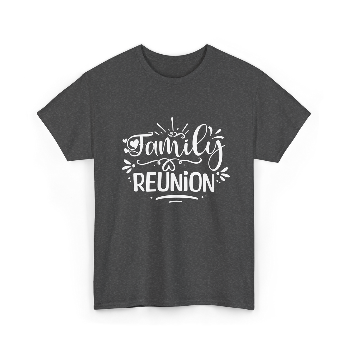 Family Reunion Gathering Families T-Shirt - Dark Heather