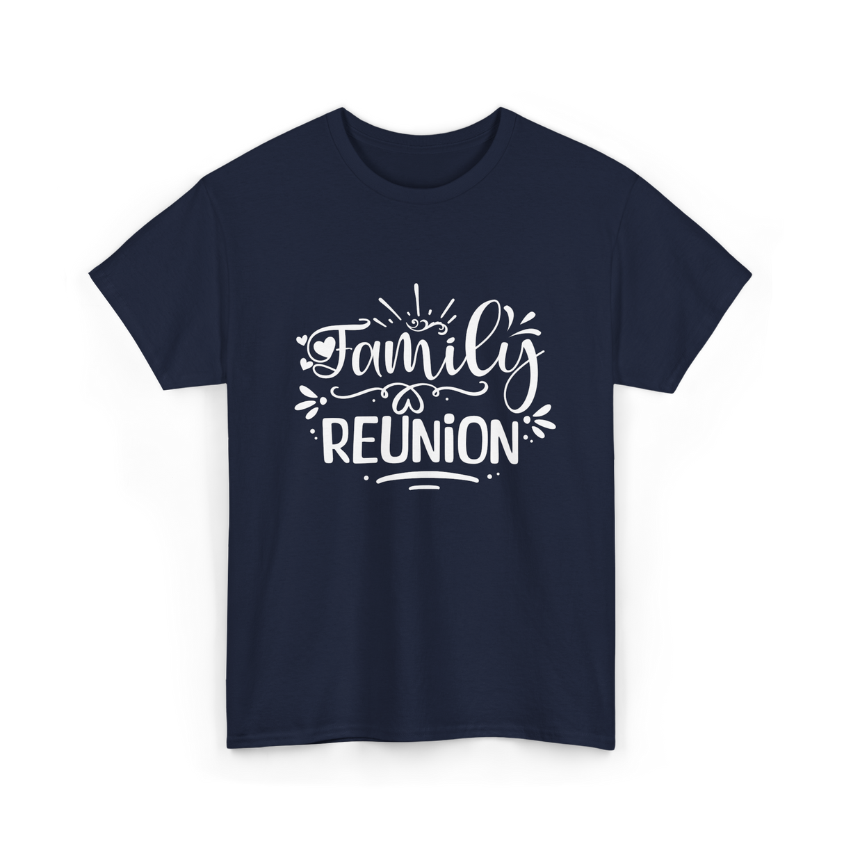 Family Reunion Gathering Families T-Shirt - Navy