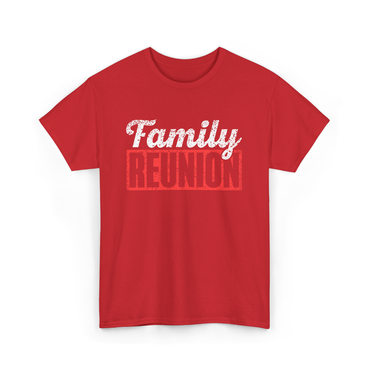 Family Reunion Gathering Family T-Shirt - Red