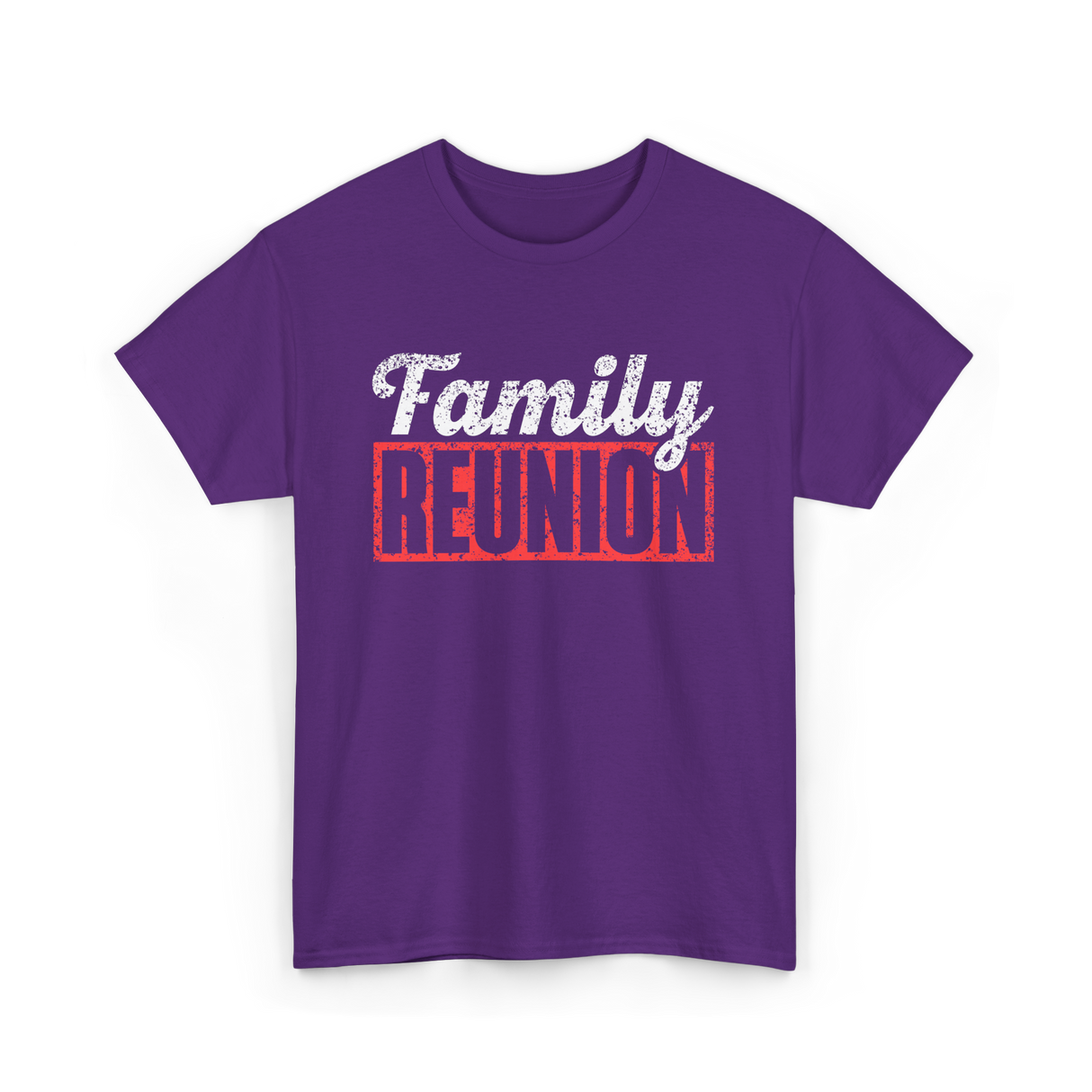 Family Reunion Gathering Family T-Shirt - Purple