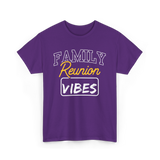 Family Reunion Reunion Gathering T-Shirt - Purple