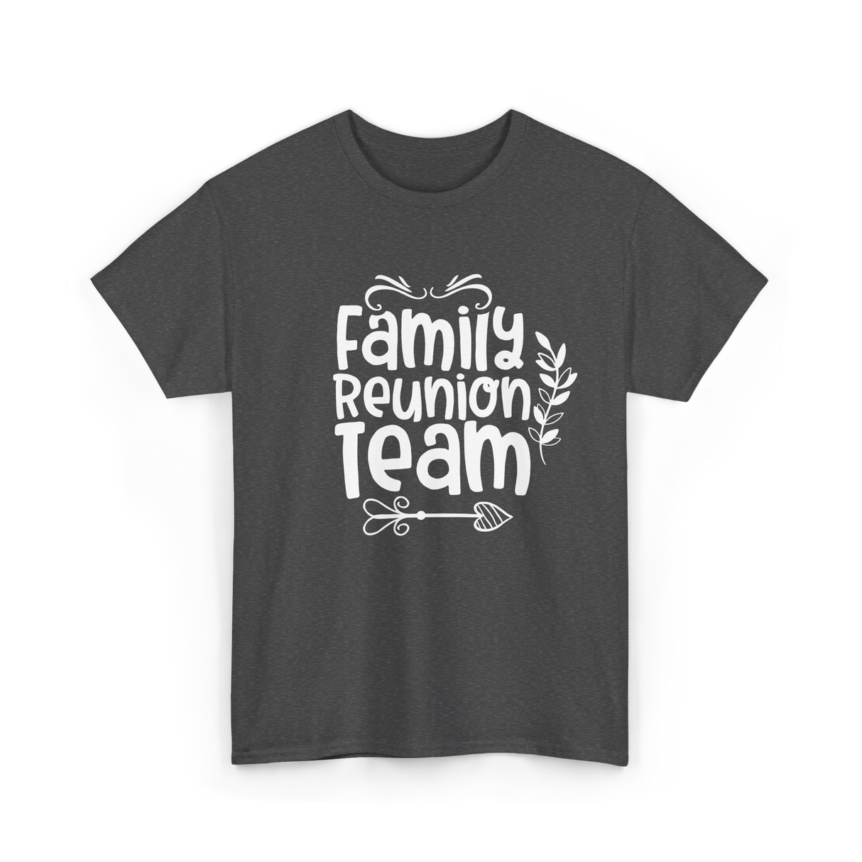 Family Reunion Team Gathering T-Shirt - Dark Heather