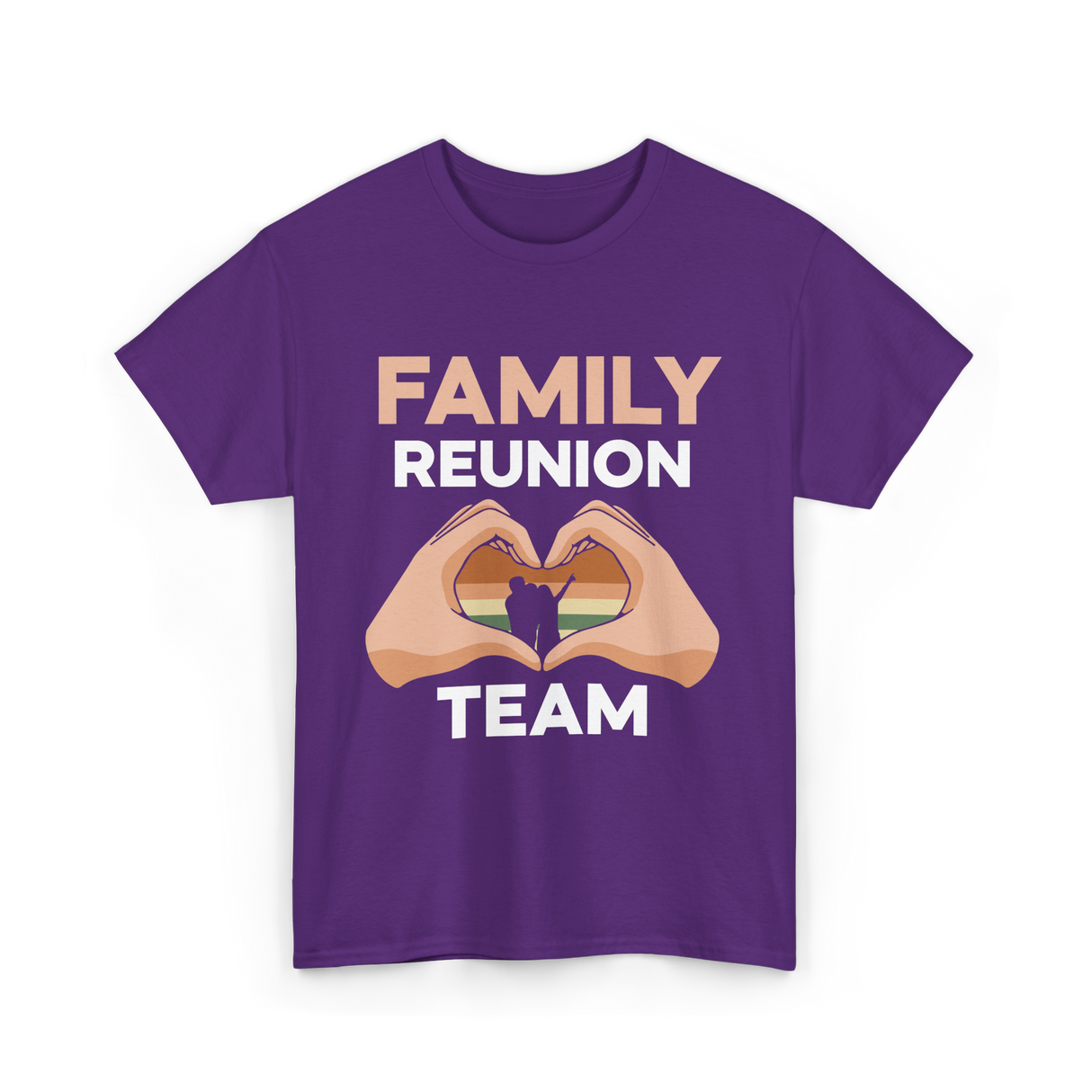 Family Reunion Team Gathering T-Shirt - Purple