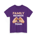 Family Reunion Team Gathering T-Shirt - Purple