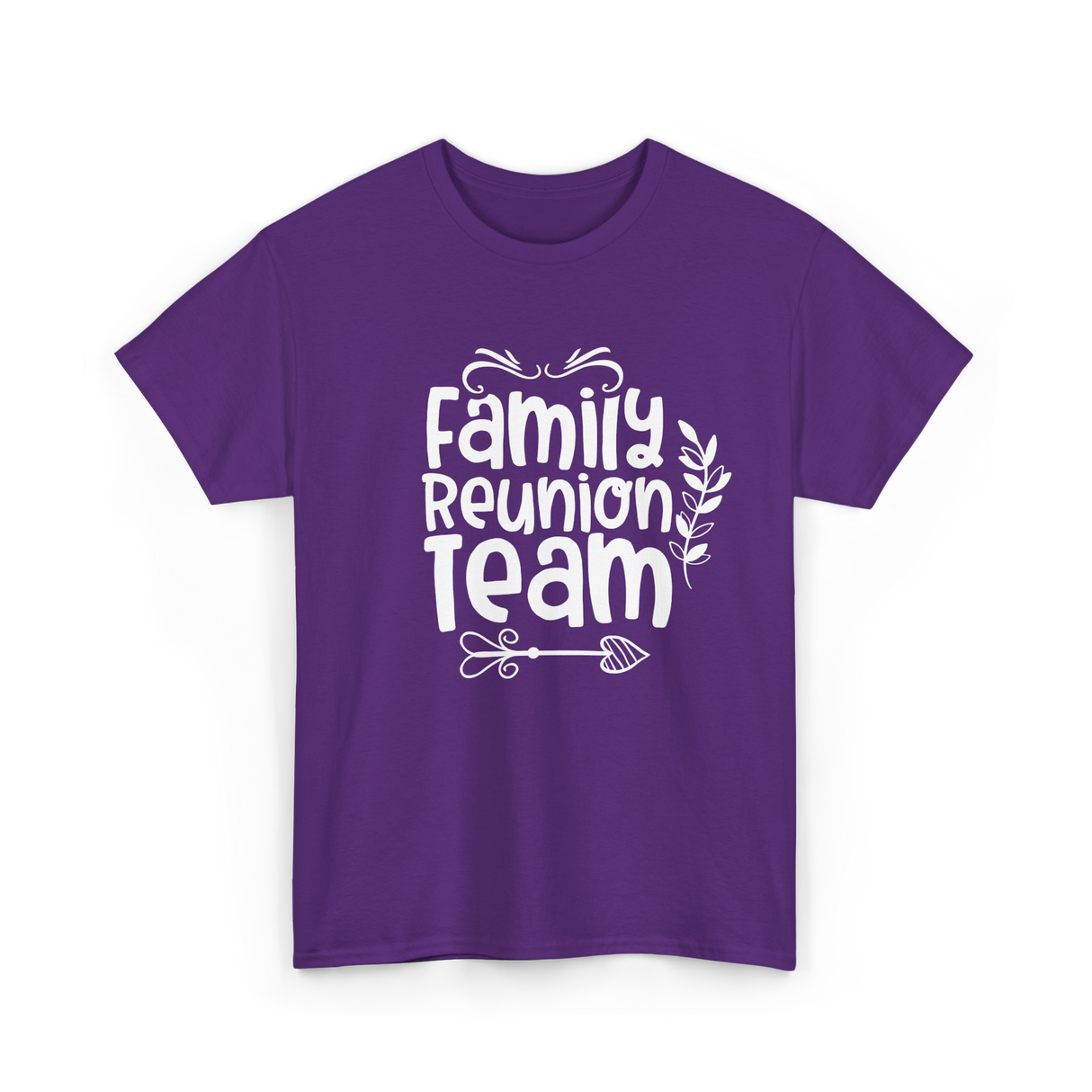 Family Reunion Team Gathering T-Shirt - Purple