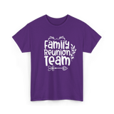 Family Reunion Team Gathering T-Shirt - Purple