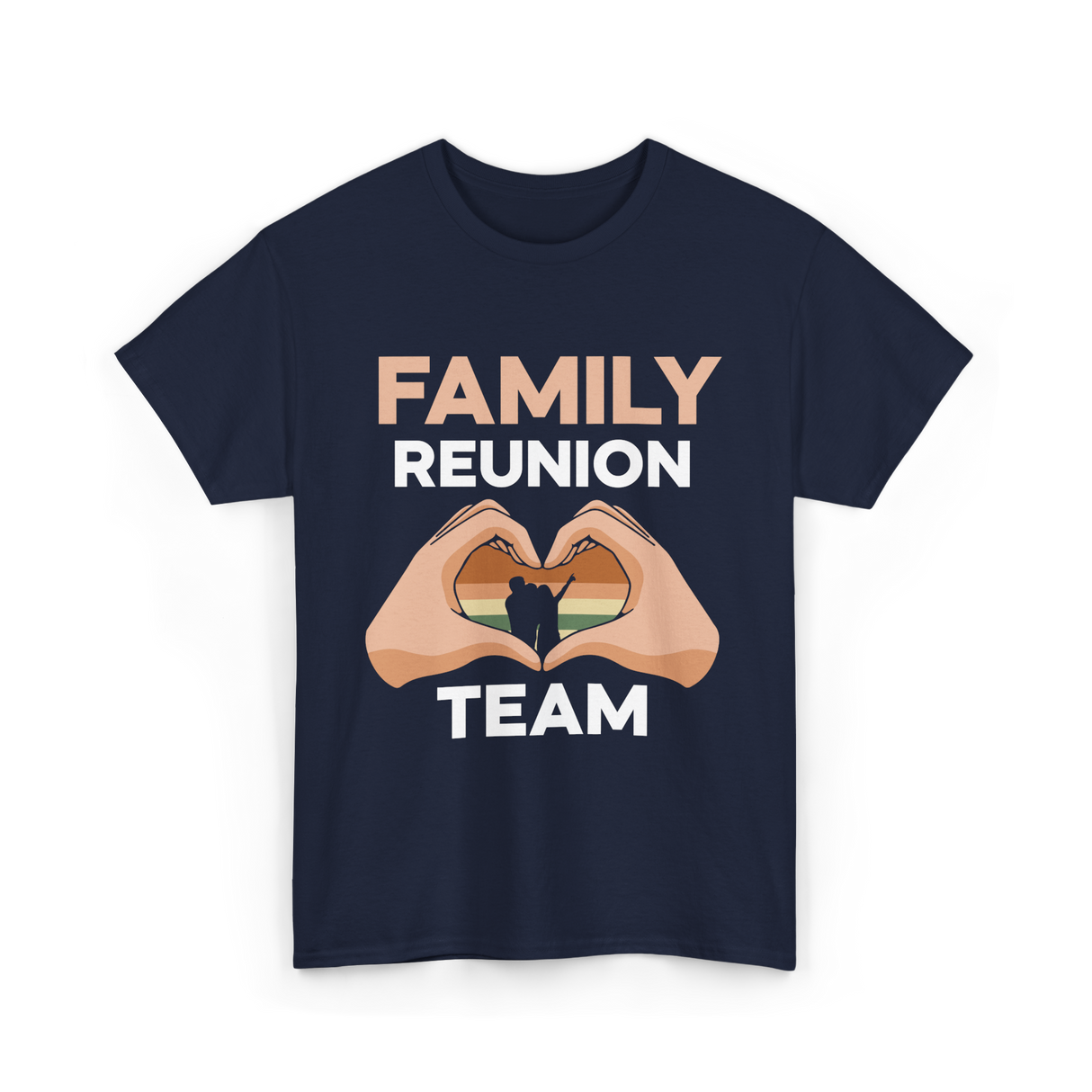 Family Reunion Team Gathering T-Shirt - Navy