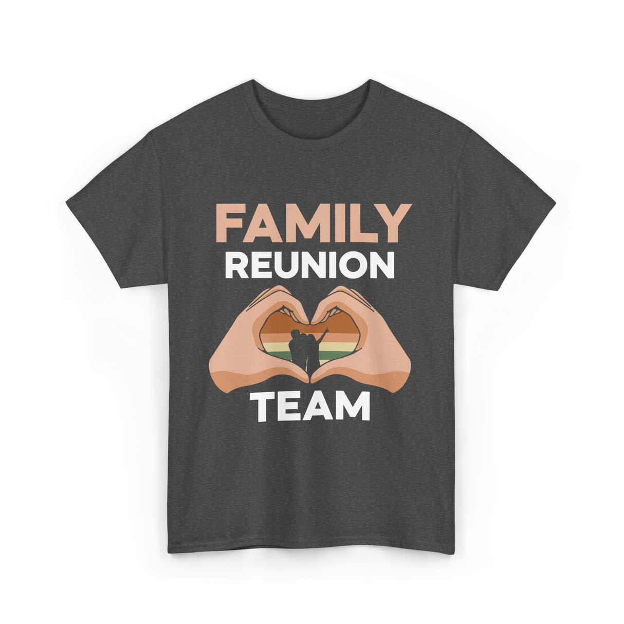 Family Reunion Team Gathering T-Shirt - Dark Heather