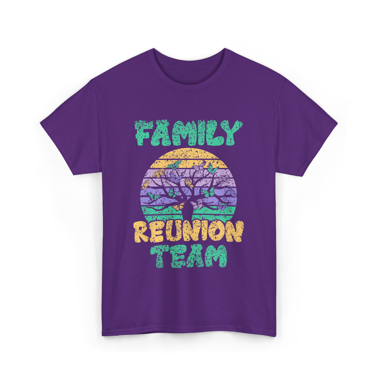 Family Reunion Team Gathering T-Shirt - Purple