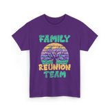 Family Reunion Team Gathering T-Shirt - Purple