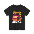 Family Vacay Squad Vacation T-Shirt - Black