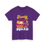 Family Vacay Squad Vacation T-Shirt - Purple