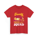 Family Vacay Squad Vacation T-Shirt - Red