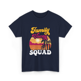 Family Vacay Squad Vacation T-Shirt - Navy