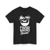 Family Vacay Squad Vacation Travel T-Shirt - Black