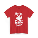 Family Vacay Squad Vacation Travel T-Shirt - Red