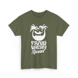 Family Vacay Squad Vacation Travel T-Shirt - Military Green